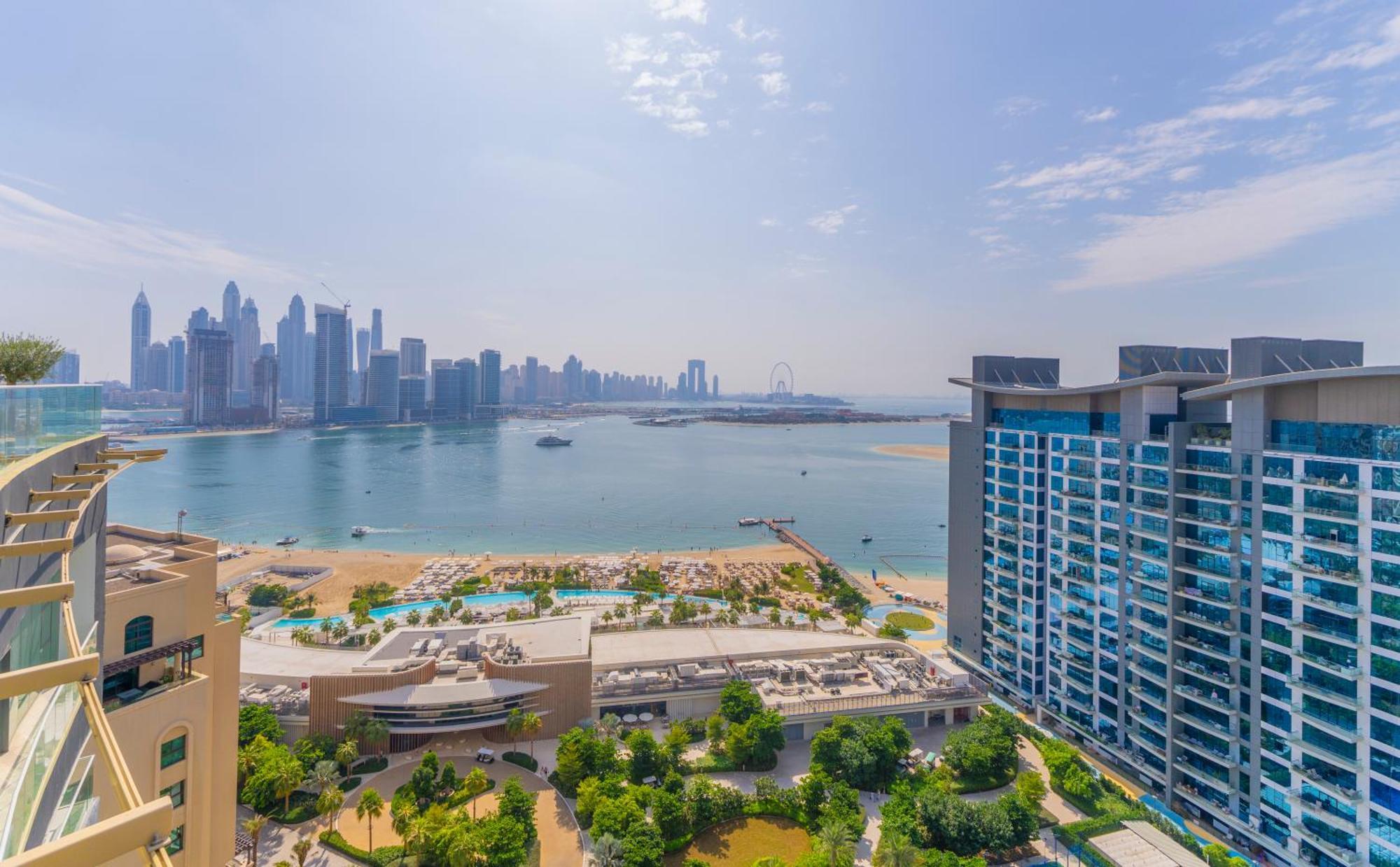 Studio With Private Beach Access At Palm Jumeirah Dubaj Zewnętrze zdjęcie