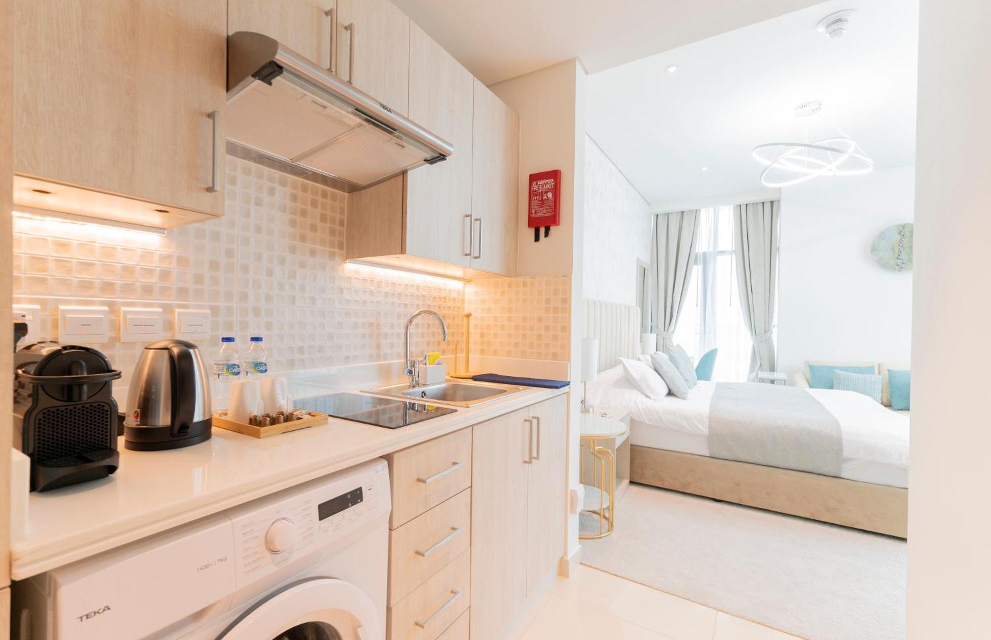 Studio With Private Beach Access At Palm Jumeirah Dubaj Zewnętrze zdjęcie