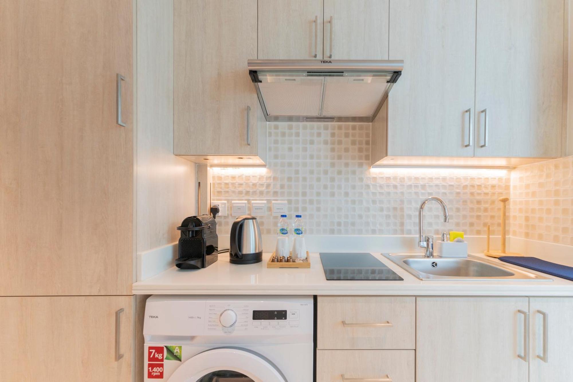 Studio With Private Beach Access At Palm Jumeirah Dubaj Zewnętrze zdjęcie