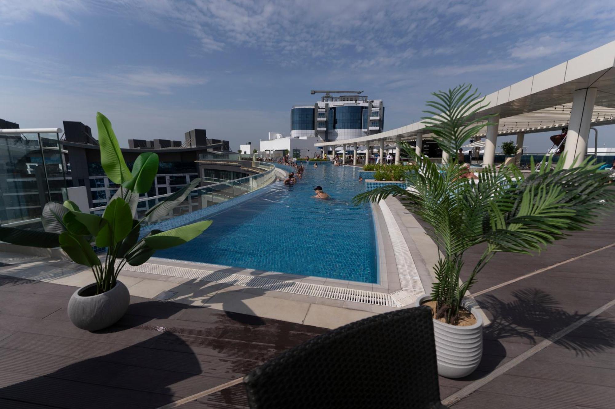 Studio With Private Beach Access At Palm Jumeirah Dubaj Zewnętrze zdjęcie