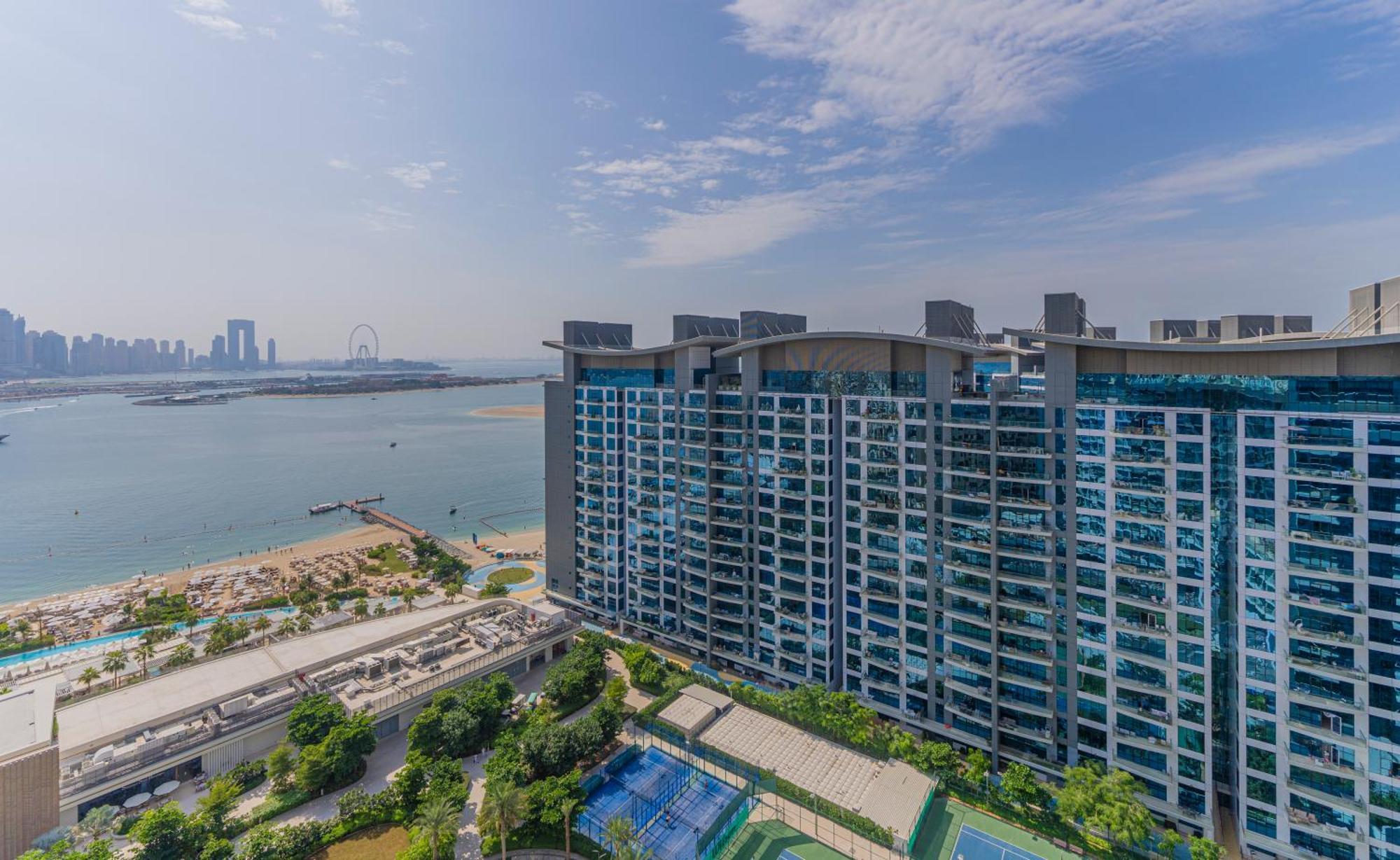 Studio With Private Beach Access At Palm Jumeirah Dubaj Zewnętrze zdjęcie
